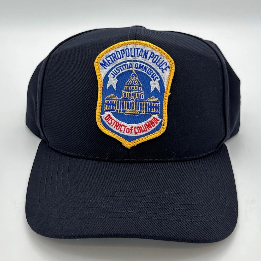 Washington, D.C. Metropolitan Police Navy-Blue Snapback Hat MADE IN USA